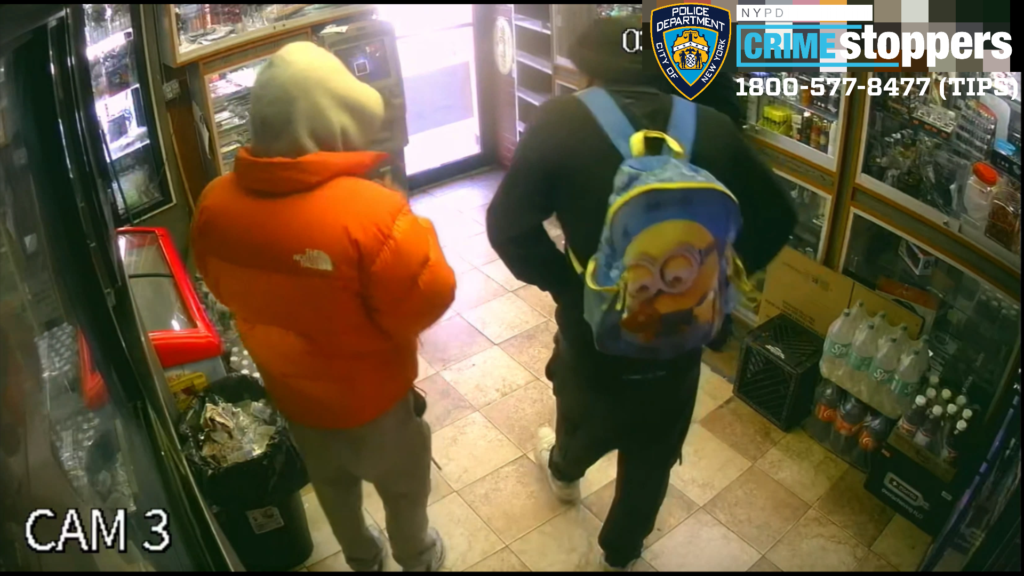 Duo pushes employee, grabs cash and vapes in brazen candy store robbery