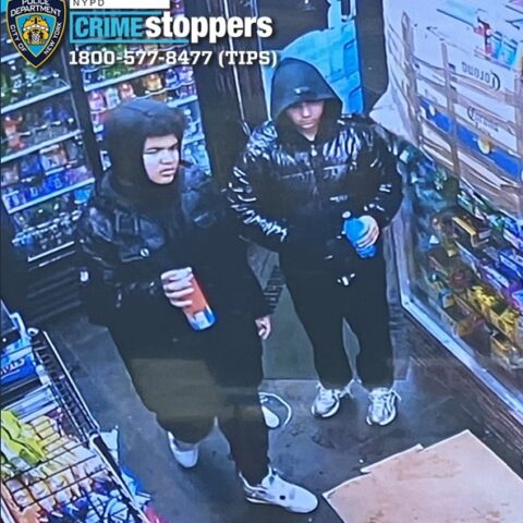 Trio of armed robbers hold up man at knifepoint in bronx subway station - photo licensed by shore news network.