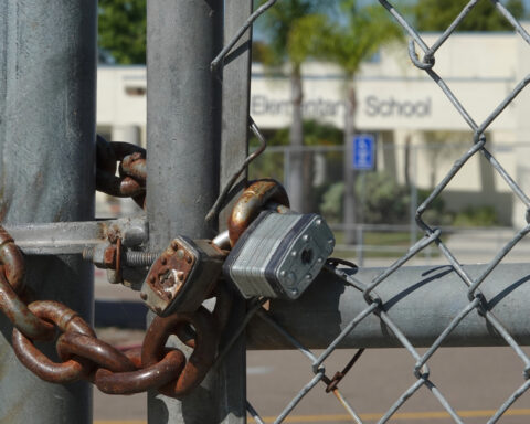 A closed elementary school