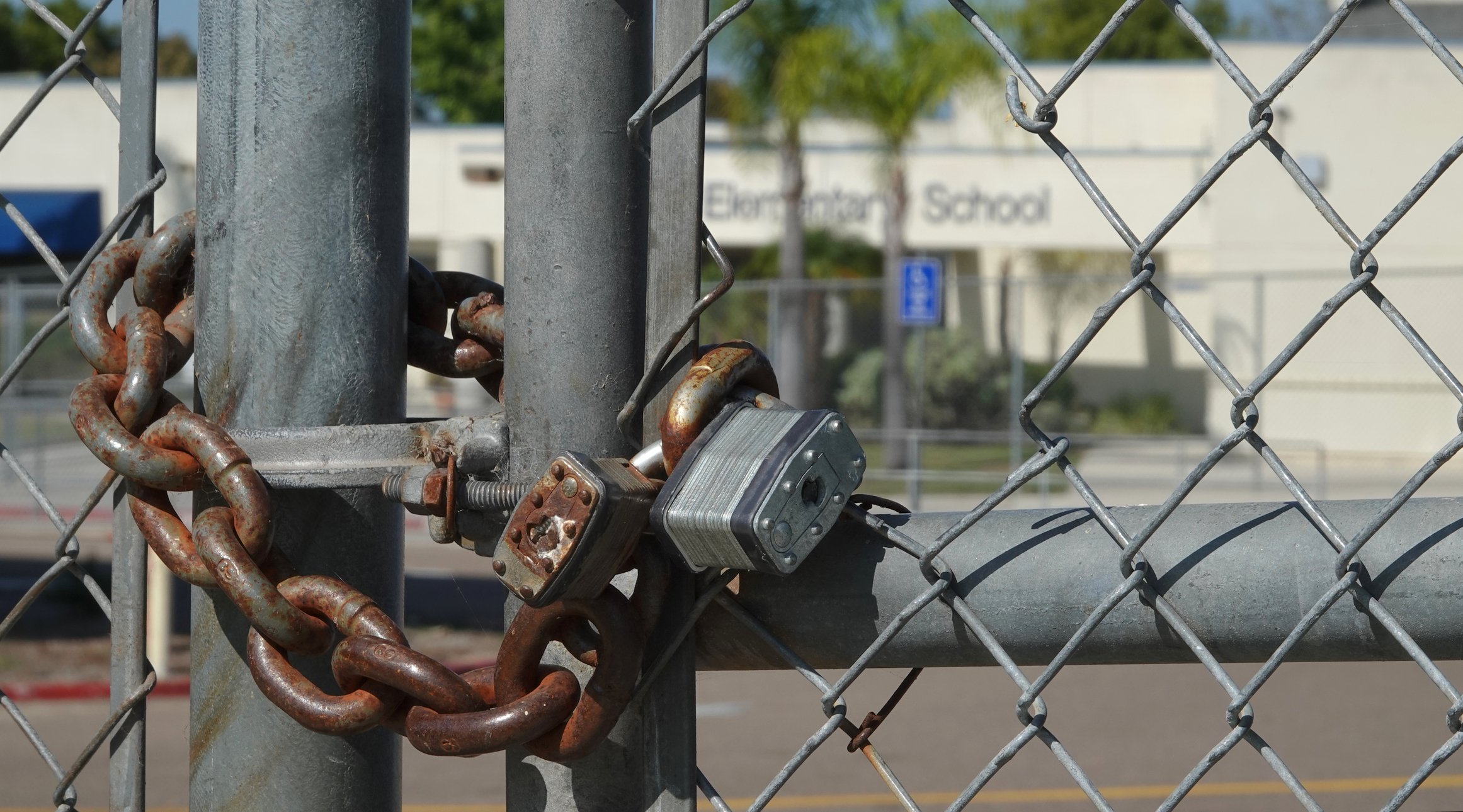 A closed elementary school