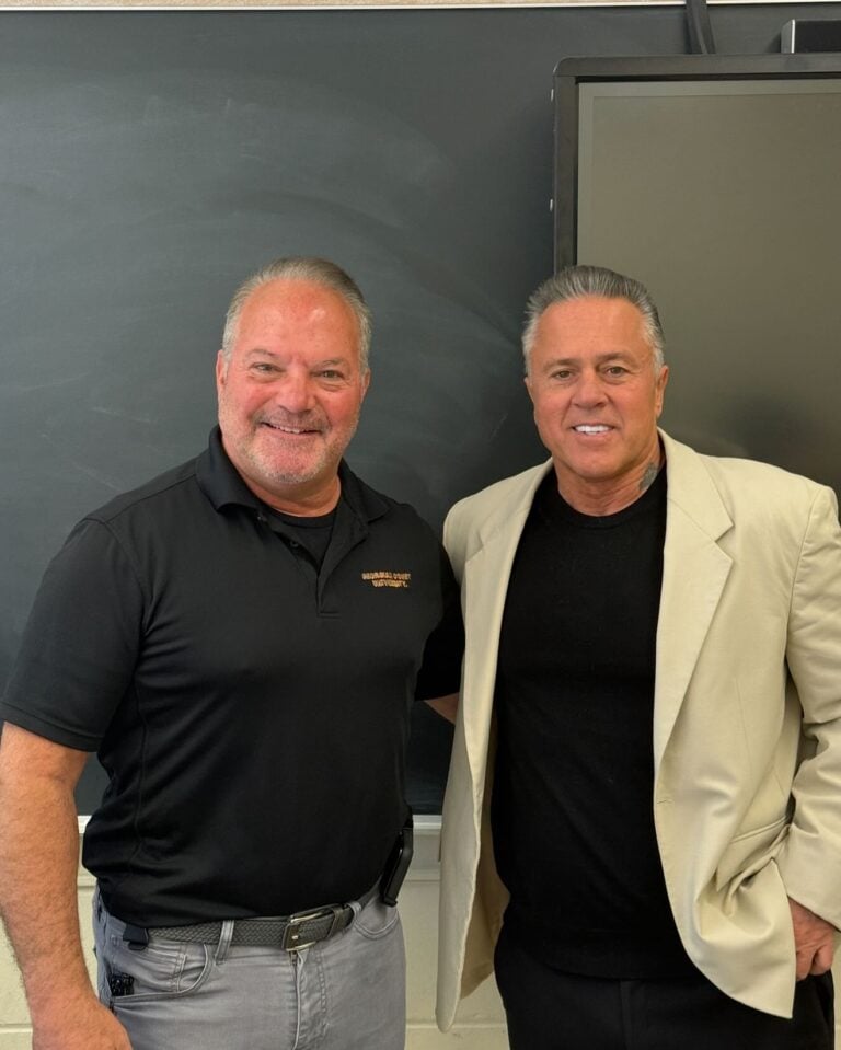 Former Toms River Police Chief Mitch Little Had Alite Speak Before Criminal Science Students