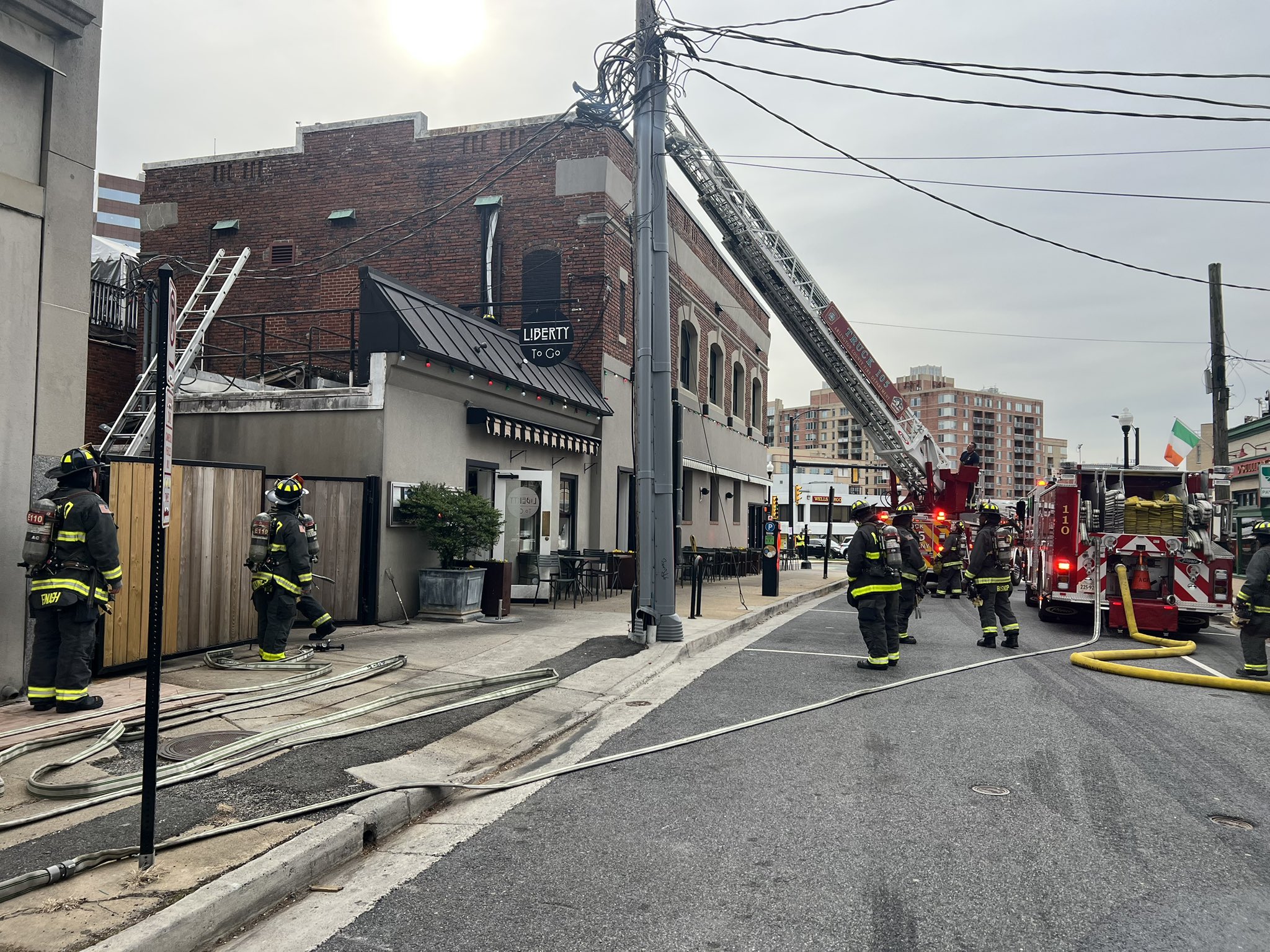 Fire at Liberty Tavern in Arlington Contained to Pizza Oven, Ducts