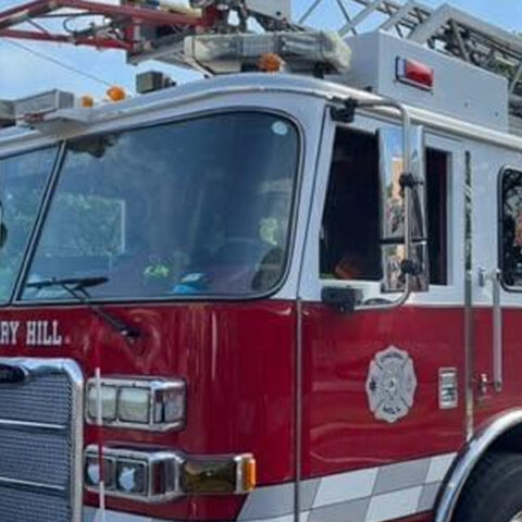 Truck crashes into cherry hill apartment building, displaces families - photo licensed by shore news network.