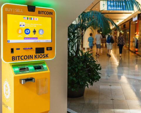 A crypto kiosk
