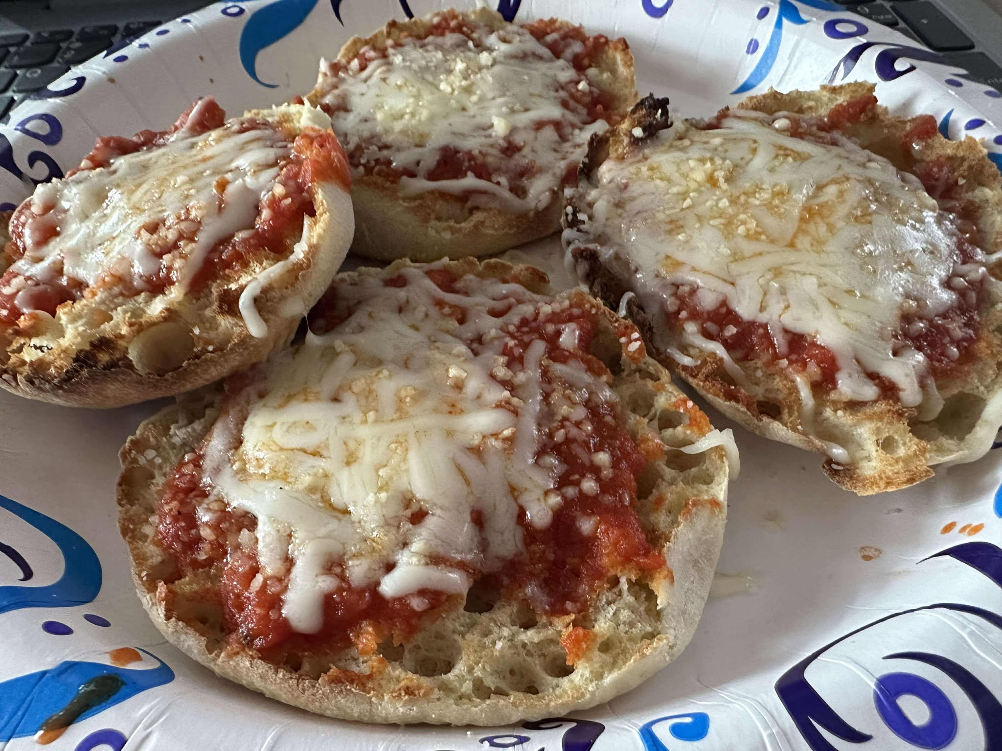 New York and New Jersey are both home to the English muffin pizza