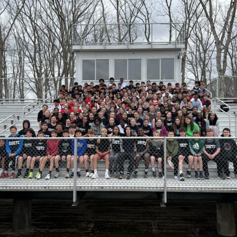 Rivals today, teammates tomorrow: goetz and mcauliffe track teams unite before merging next season - photo licensed by shore news network.