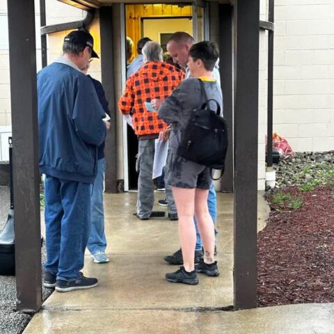 Rain doesn’t stop gun permit seekers at satellite event in elizabeth township - photo licensed by shore news network.