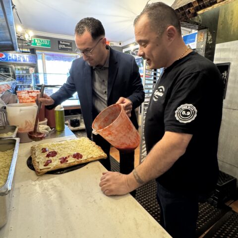 Brooklyn square pizza named jackson’s business of the month - photo licensed by shore news network.