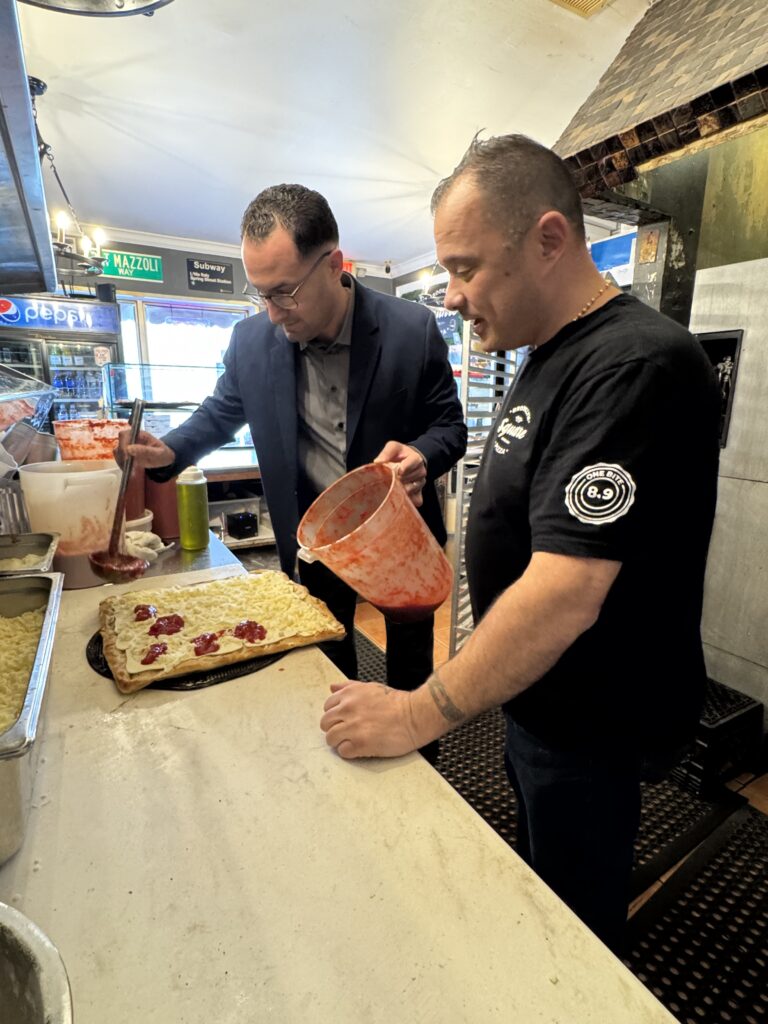 Brooklyn square pizza named jackson’s business of the month - photo licensed by shore news network.