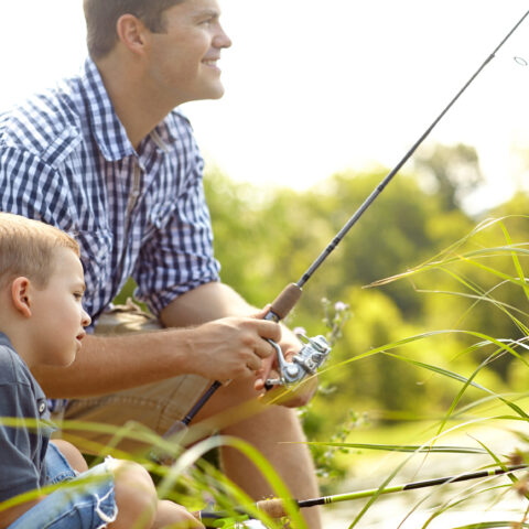 Lines cast early as families gather for passaic county fishing derby at garret mountain - photo licensed by shore news network.