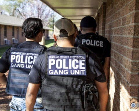 ICE and federal agents move to arrest criminal migrants.