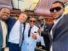 Alex Mendez (white suit) in a campaign photo.