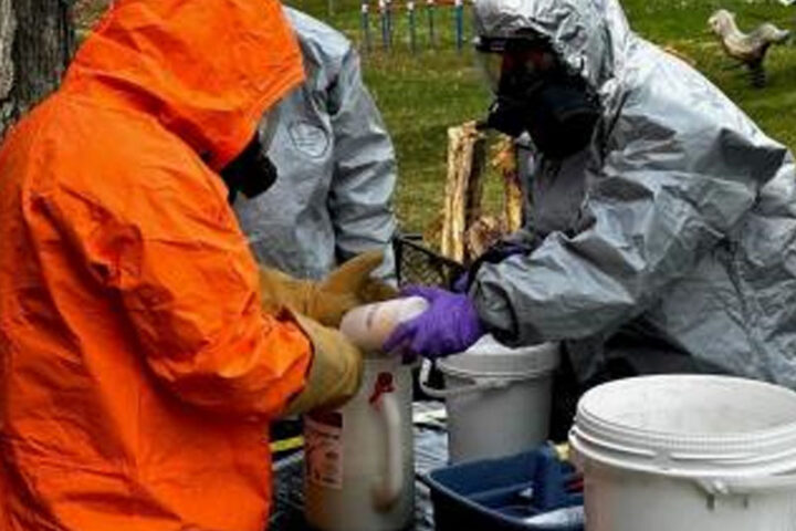 A Schuyler County man is behind bars after troopers uncovered a working meth lab with gallons of illegal drug oil.