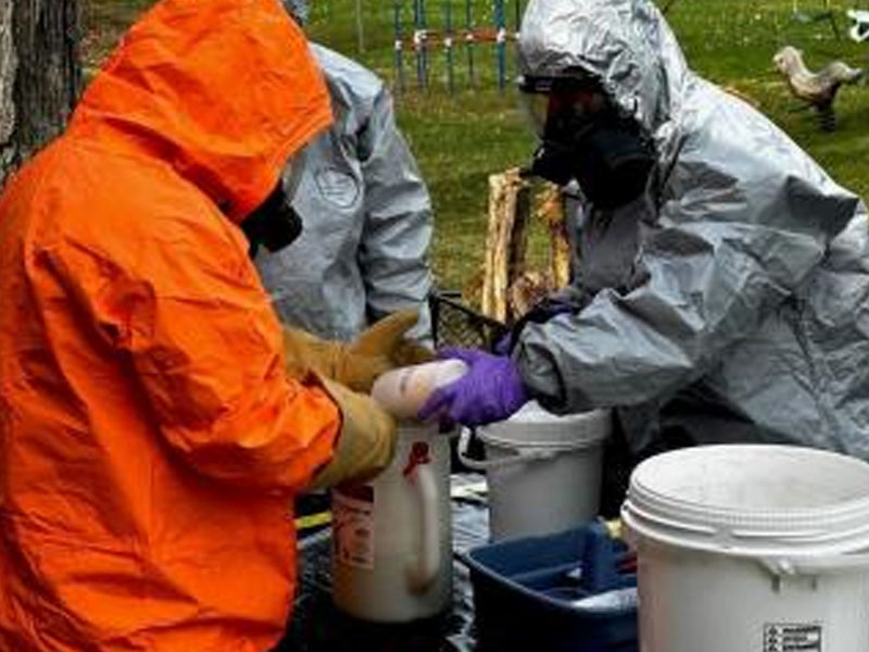 A Schuyler County man is behind bars after troopers uncovered a working meth lab with gallons of illegal drug oil.