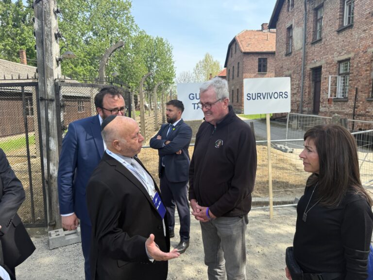 Murphy goes silent during raging nj wildfire — reappears at concentration camp in poland - photo licensed by shore news network.