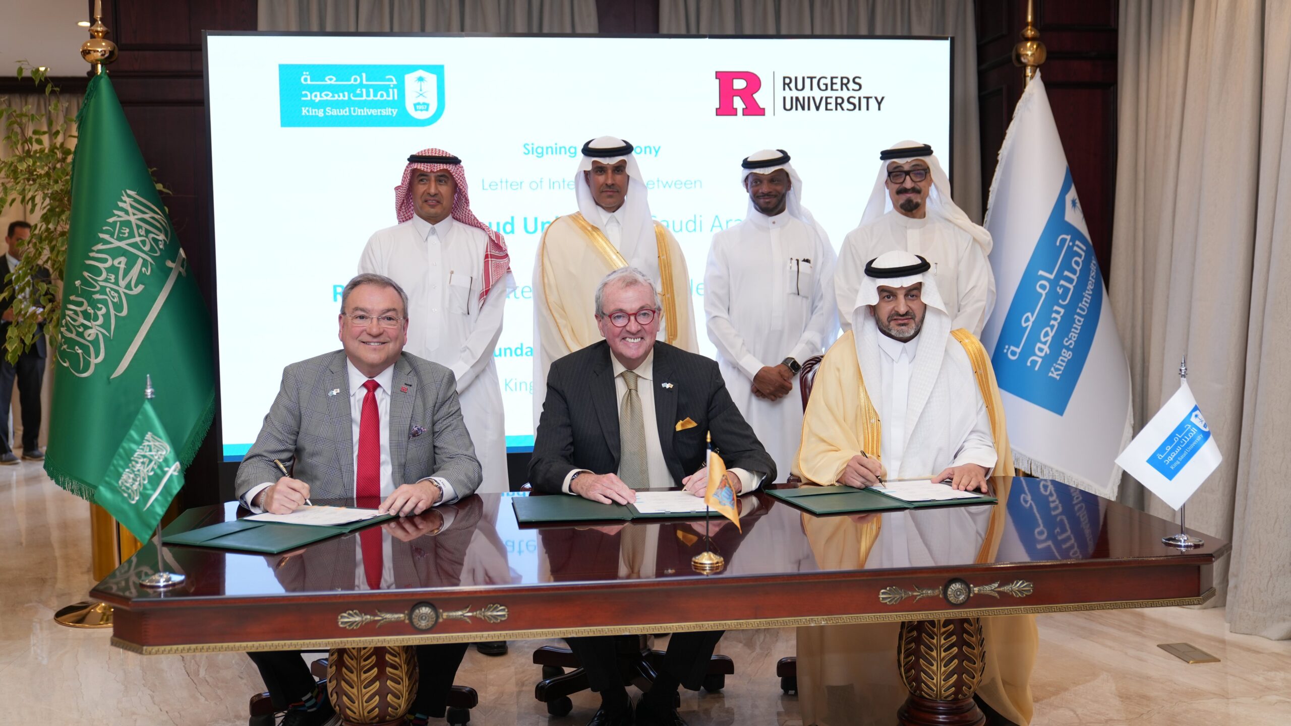 Phil Murphy touts new Rutgers relationship with Saudi college