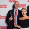 GOP strategist Chris Russel with his partner, Amanda Woloshen Glass