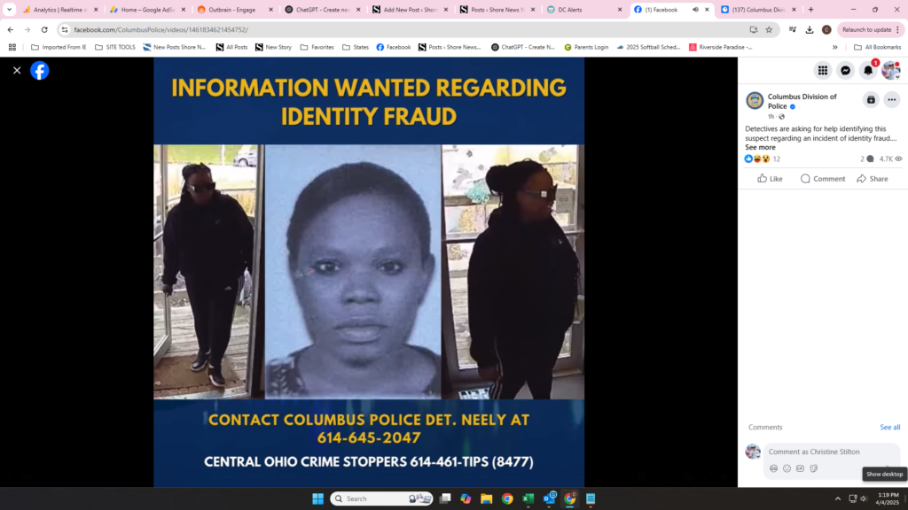 Columbus fraudster sought after failed rental scheme
