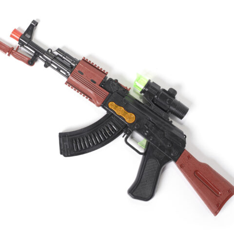 New jersey man arrested for having toy ak-47 without orange tip in his own backyard - photo licensed by shore news network.