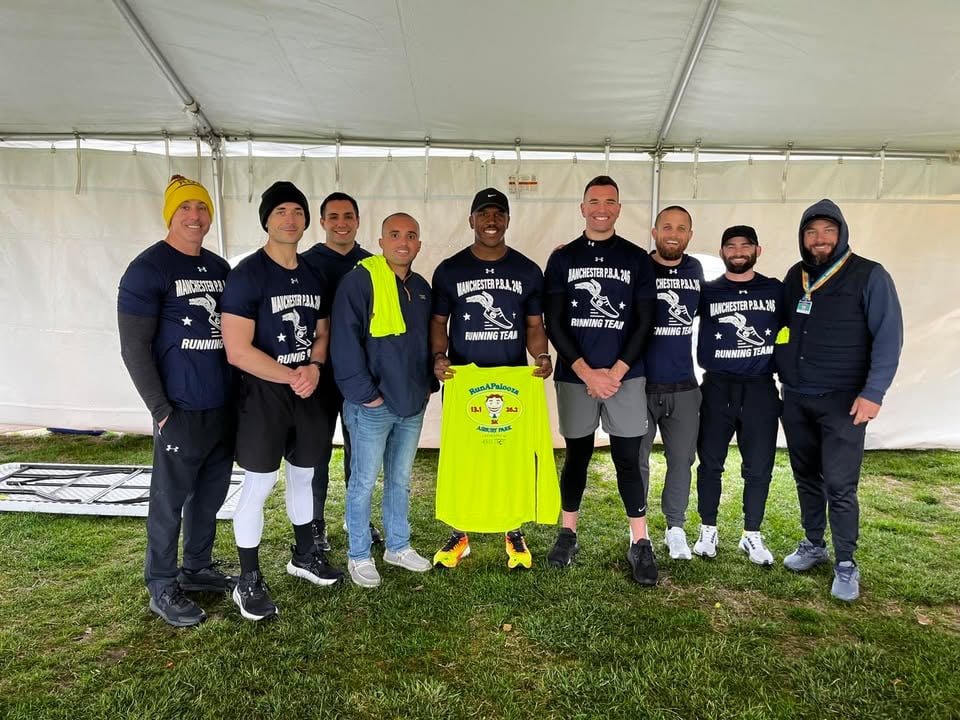 Manchester Police Team Wins Division at Jersey Shore Relay Marathon