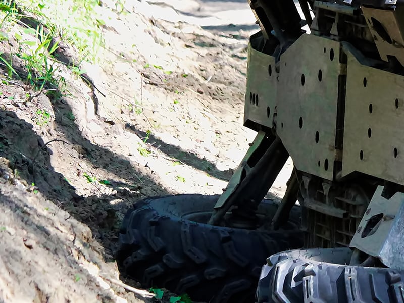 File Photo: Overturned ATV