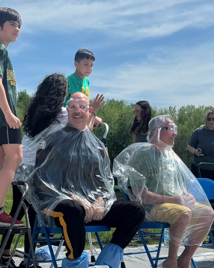 Beeler Elementary raises $38K in Read-a-Thon; officer slimed in celebration