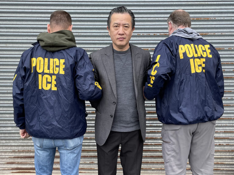 Ice detains new jersey restaurant owner "sushi john" as chinese spy - photo licensed by shore news network.