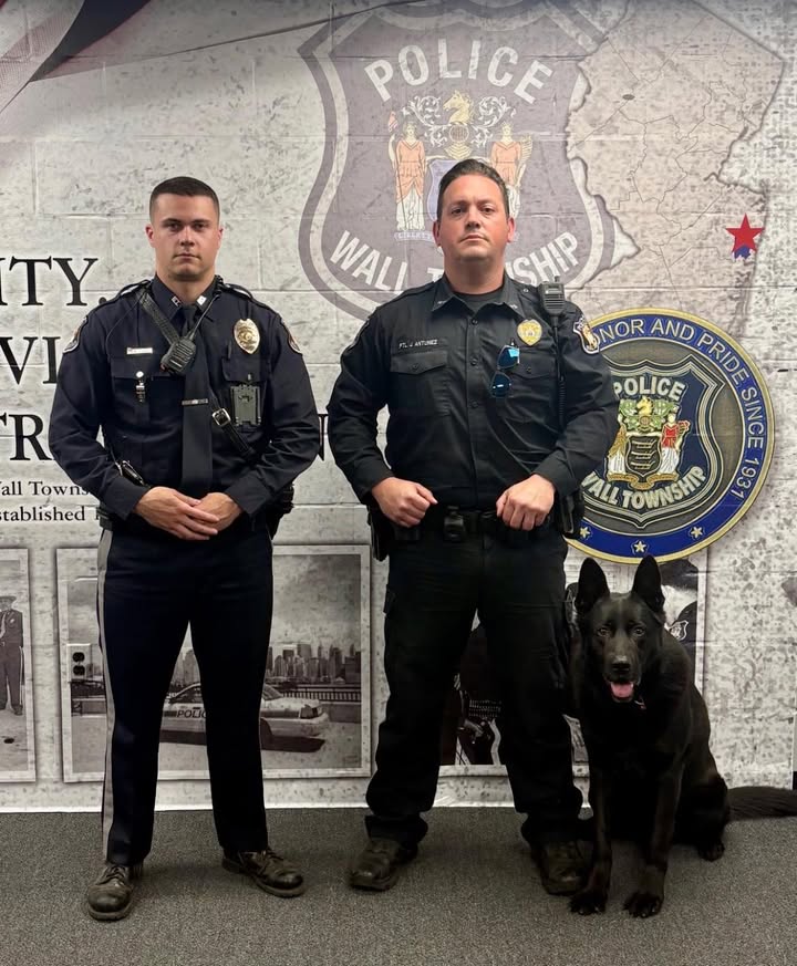 Police dog sniffs out drugs, leading to arrests