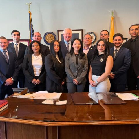 West new york swears in 10 new police officers, bolstering department ranks - photo licensed by shore news network.
