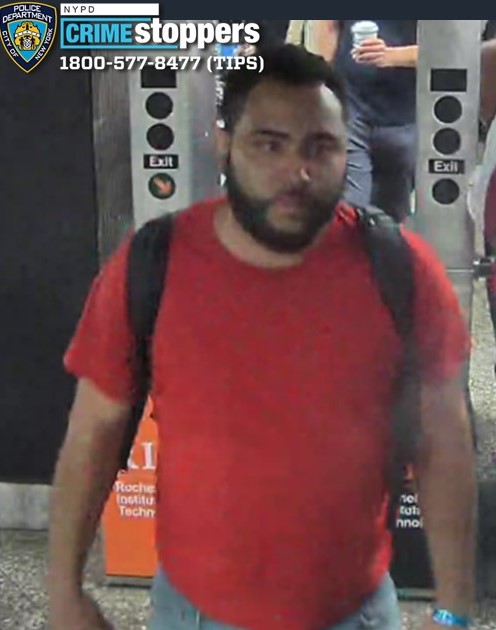 Man sought after lewd act and phone theft on Bronx subway platform