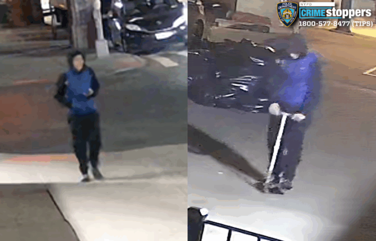 Knife-wielding mugger tries to rob teen in brooklyn, flees on scooter - photo licensed by shore news network.