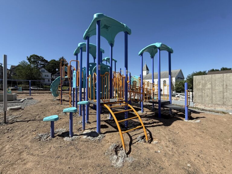 Paterson begins major upgrade of vera ames park with new playground and courts - photo licensed by shore news network.