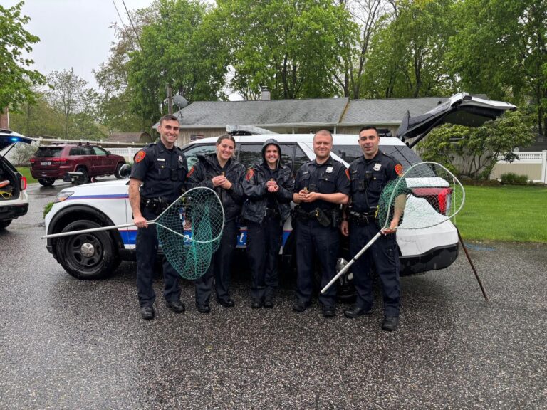 Suffolk county cops caught ducking around on ducky lane - photo licensed by shore news network.