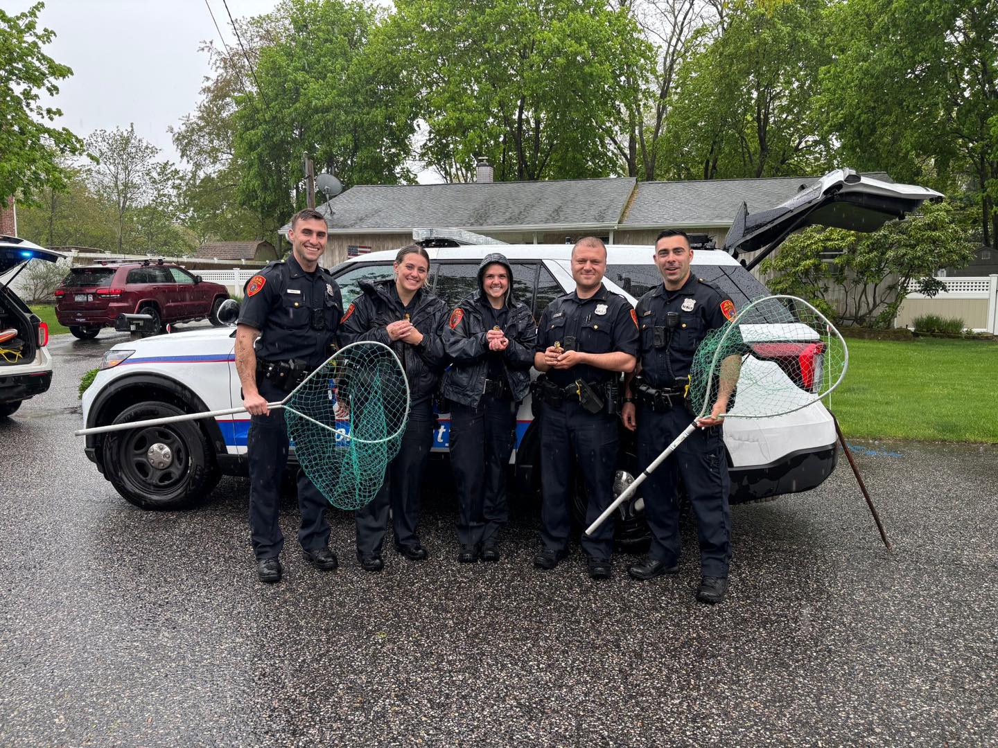 Suffolk County cops caught ducking around on Ducky Lane