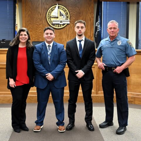 Brick township swears in two new special law enforcement officers - photo licensed by shore news network.