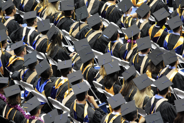 Ocean county college moves graduation ceremony indoors, families not allowed - photo licensed by shore news network.