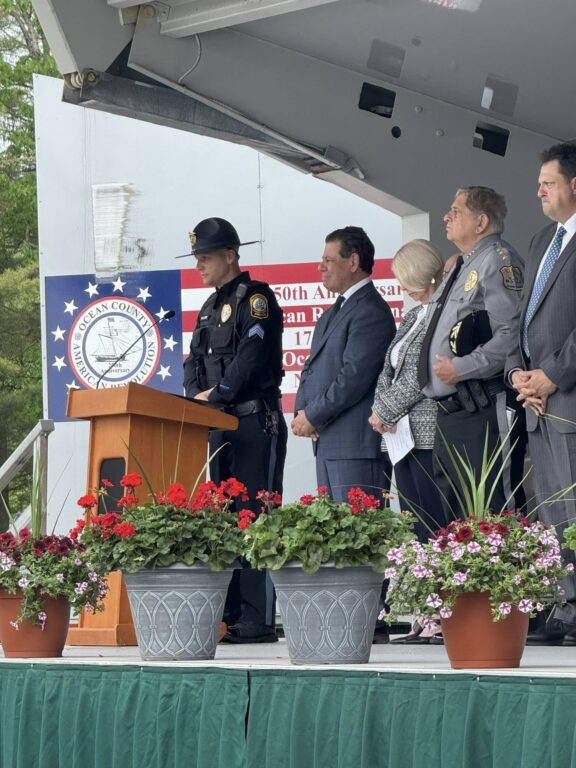 Jackson Police honor fallen officers at Ocean County memorial ceremony