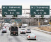Vehicles driving along the New Jersey Turnpike, traffic - File Photo