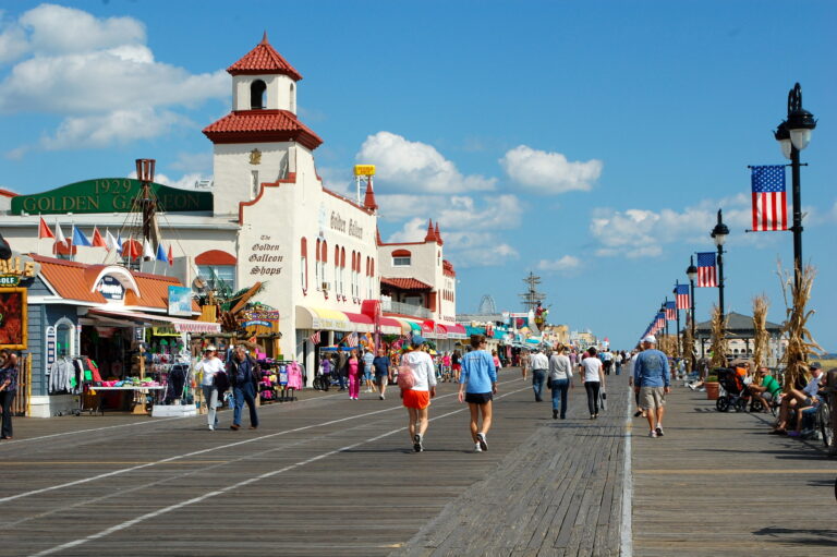 Ocean city, new jersey boardwalk