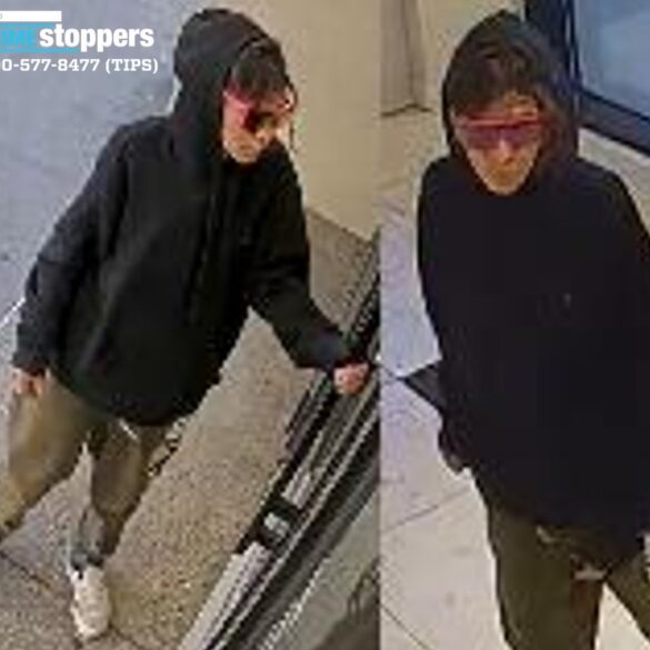 Manhattan store hit twice by armed robbery suspect brandishing knife - photo licensed by shore news network.