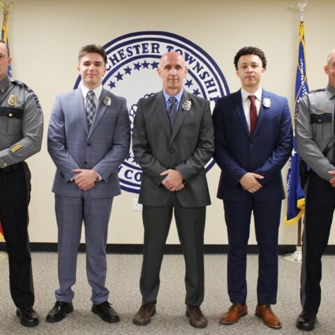 Manchester township welcomes three new class i special law enforcement officers - photo licensed by shore news network.