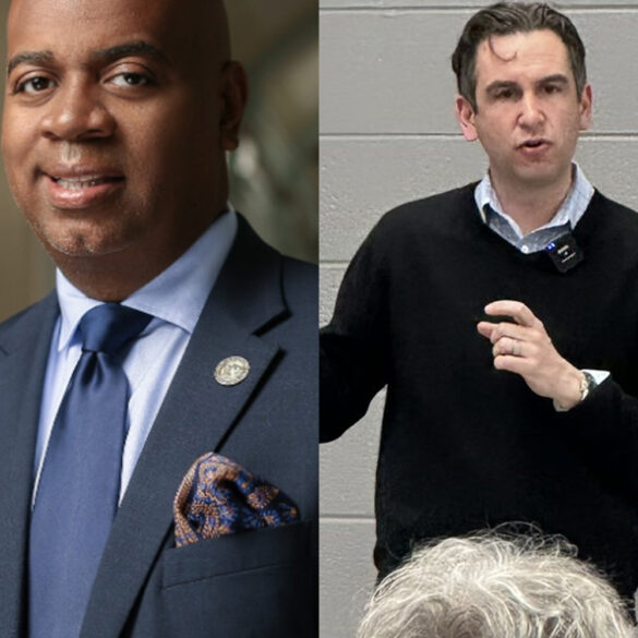 Two new jersey candidates for governor sued by doj for obstructing criminal migrant arrests - photo licensed by shore news network.