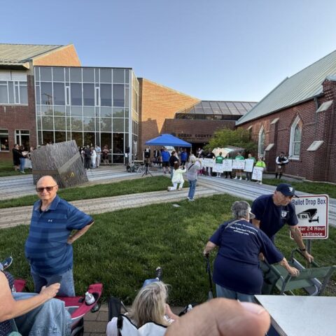 Toms river councilman joins rally to build homeless shelter on route 9 - photo licensed by shore news network.