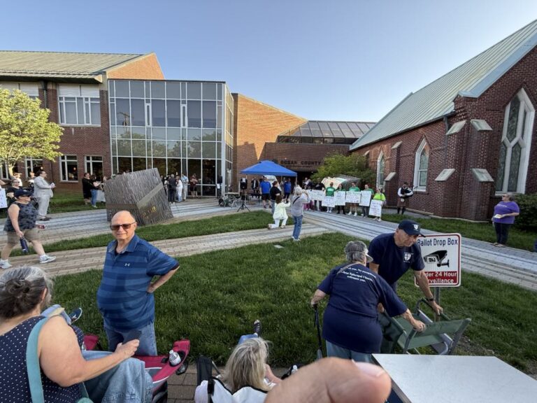 Toms river councilman joins rally to build homeless shelter on route 9 - photo licensed by shore news network.