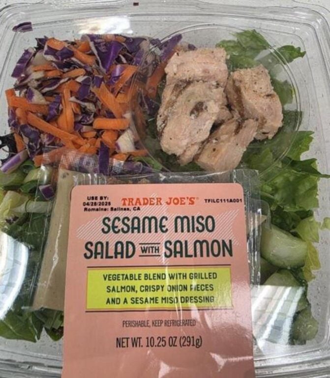 Trader Joe’s salmon salad sold in New Jersey recalled