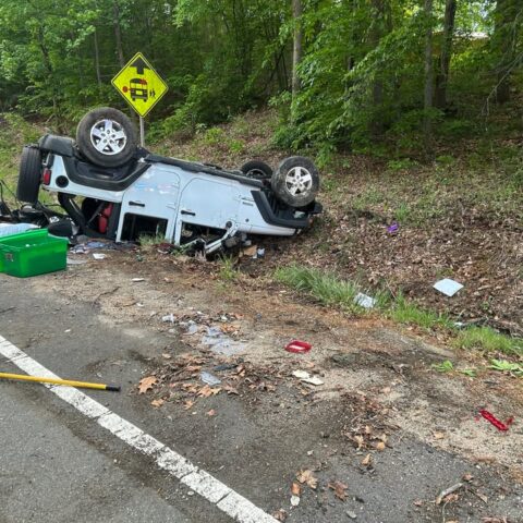 Dui crash ends with overturned jeep, driver jailed - photo licensed by shore news network.