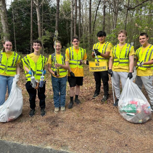 Jackson groups collect 173 bags of litter in clean communities grant cleanup - photo licensed by shore news network.
