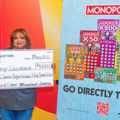 Laurel woman wins $112k monopoly second-chance lottery prize after mistaking it for $12k - photo licensed by shore news network.