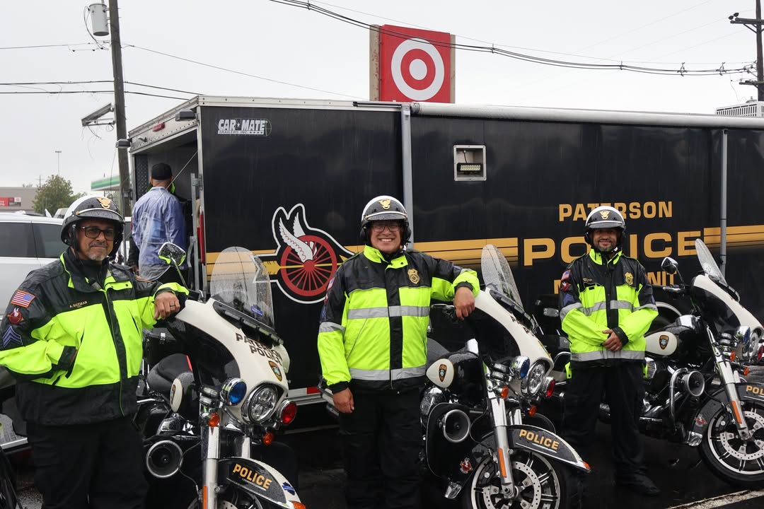 Paterson police officers begin Unity Tour ride to honor fallen law enforcement