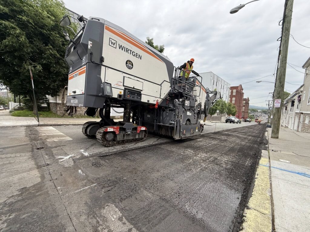 Paterson road crews begin milling and concrete work in 1st and 4th Wards